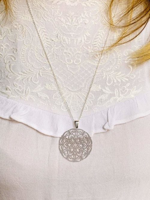 Collier chaîne Mandala 925 grammes